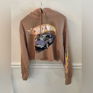 Mattel Hot Wheels Cropped Hoodie From Zara